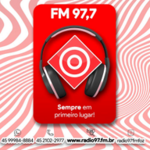 rádio 97.7 fm android application logo